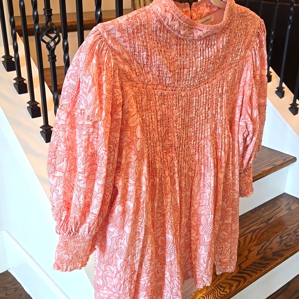 Sundance Grand Fleur Sienna Floral Puff Sleeve Top - Picture 4 of 14